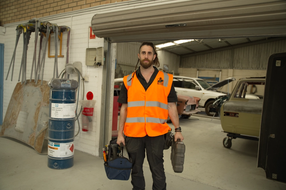 Commercial garage door materials and finishes