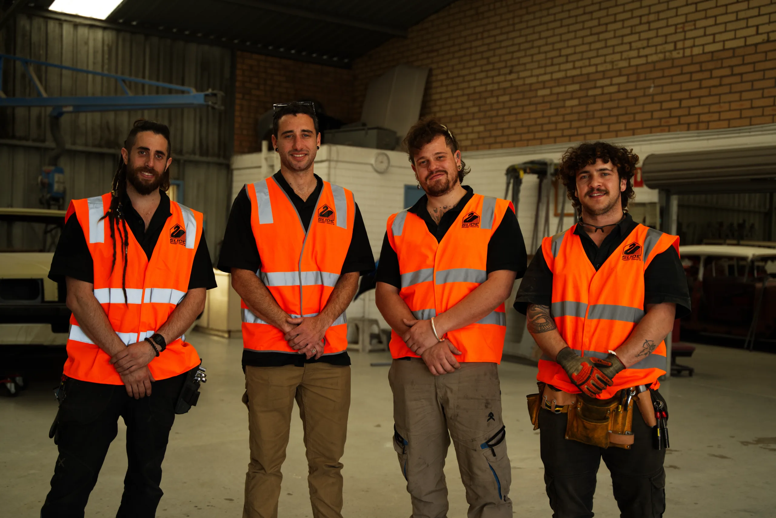 Warehouse roller door team in Perth